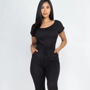 Off-the-Shoulder Jumpsuit